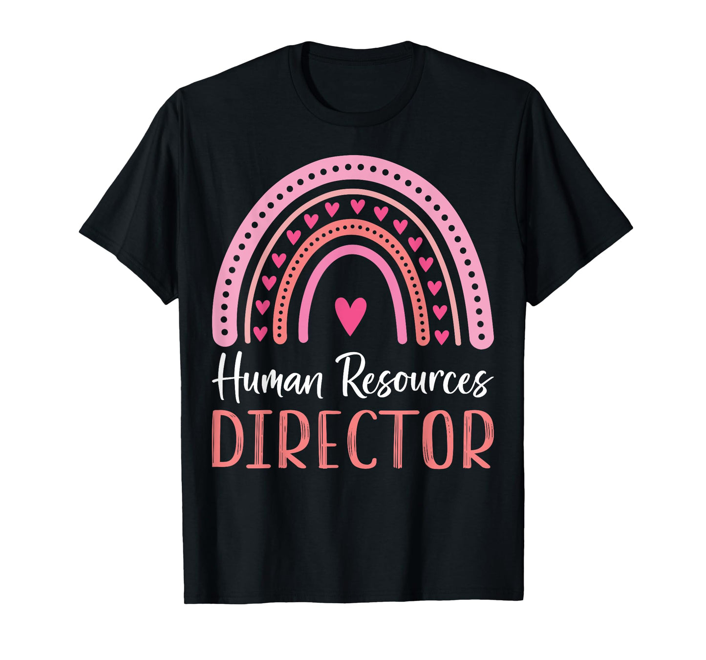 Human Resources Director - Leopard Rainbow HR Director Gifts T-Shirt