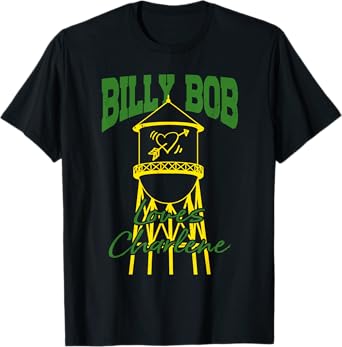 Billy Bob Loves Charlene Gifts Lover Heart T-Shirt