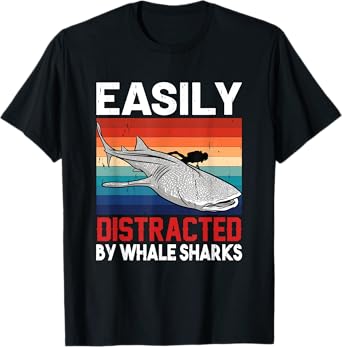 Whale Shark Sea Lover Animal Ocean Mammals Whale Shark T-Shirt