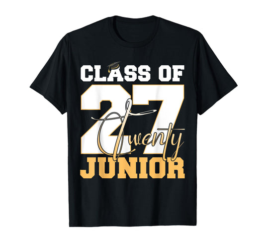 Class of 27 Junior Student Graduation School Pride T-Shirt