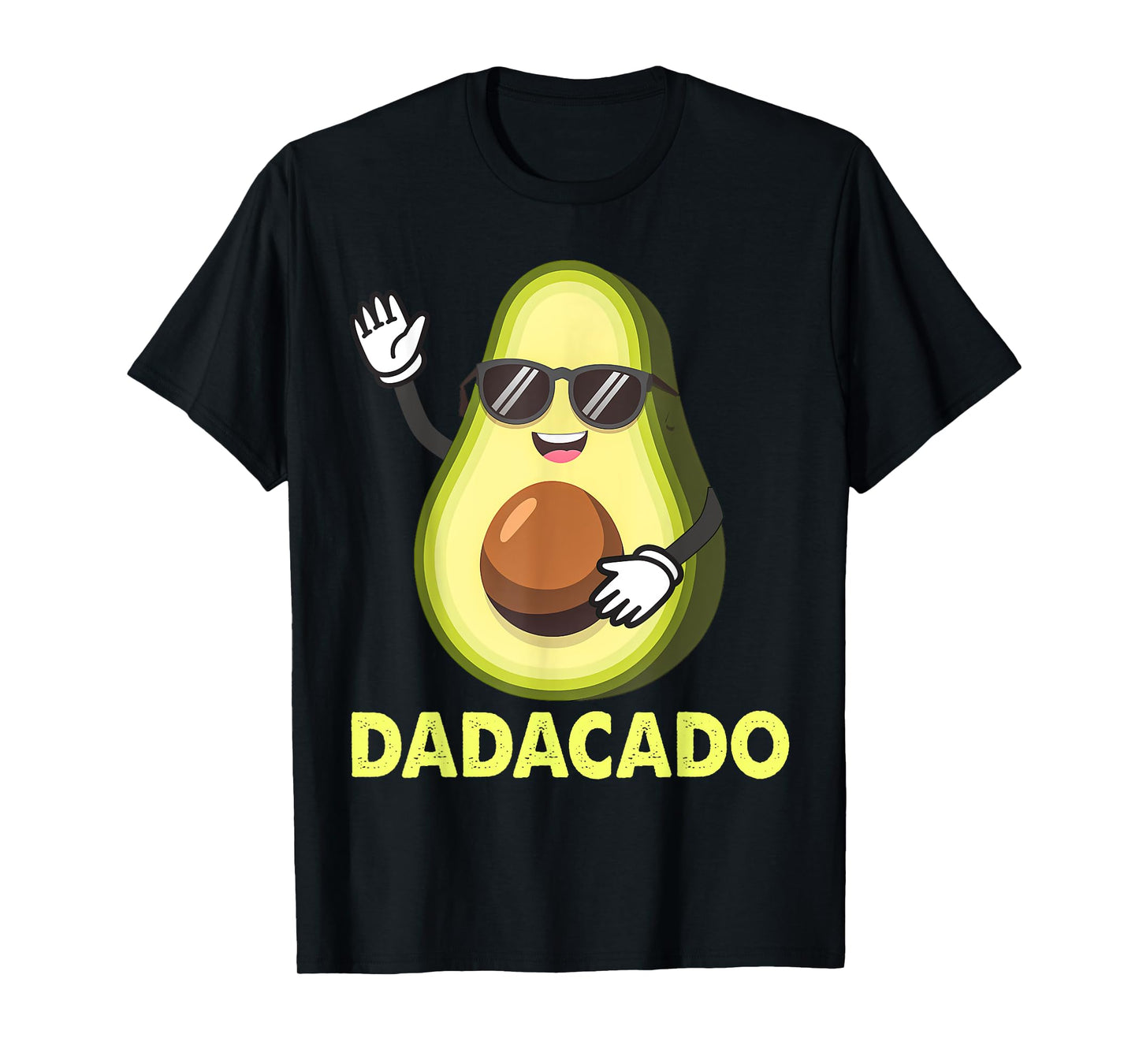 Dadacado Funny Avocado Dad Father's Day Daddy Men T-Shirt