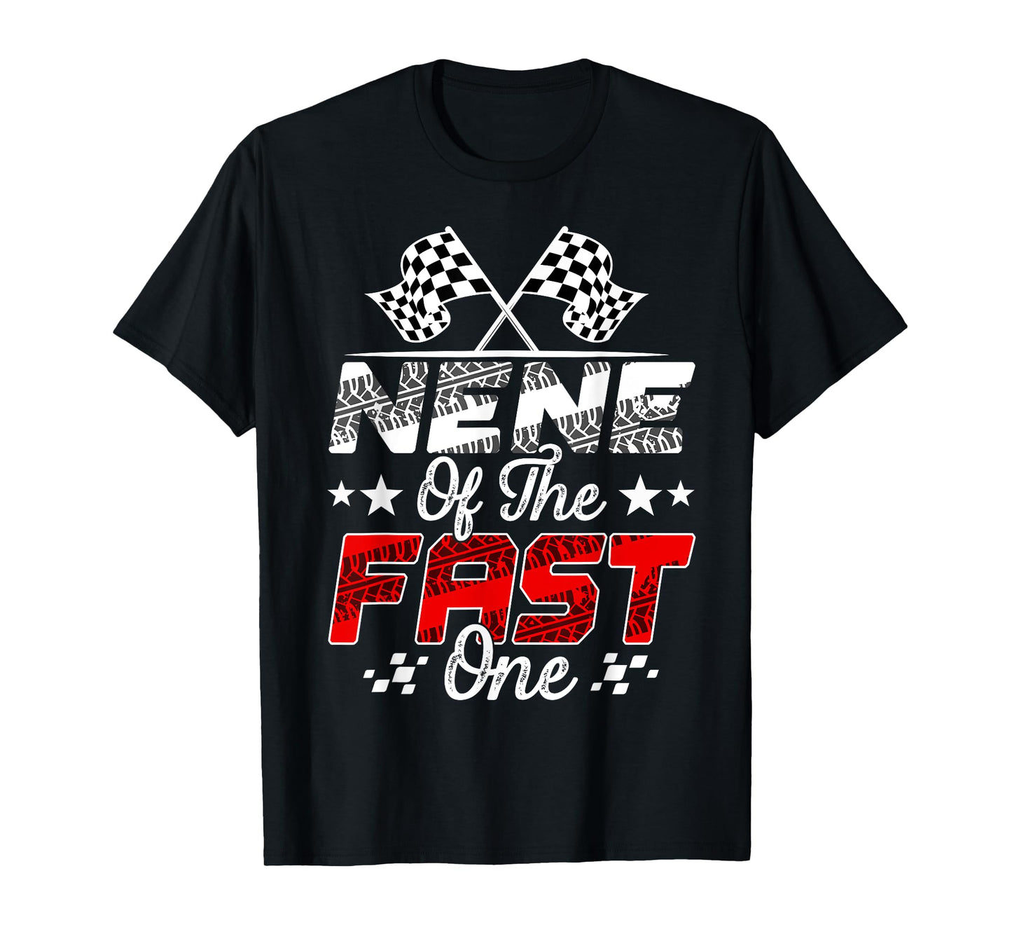 Nene Of The Fast One First Birthday Racing Car Family T-Shirt