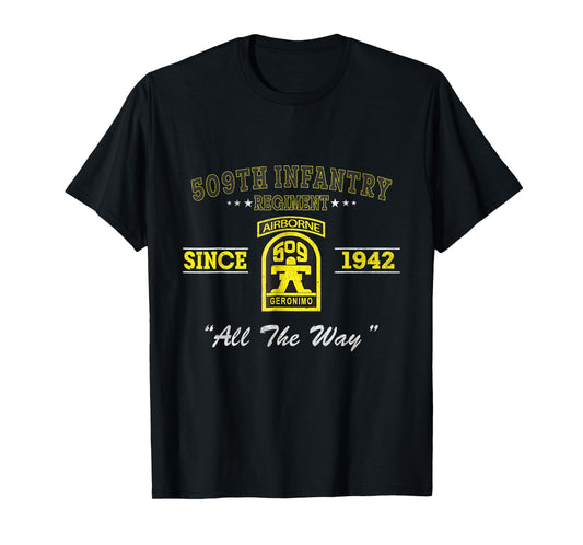 509th Infantry Regiment Veteran Military Father Day T-Shirt