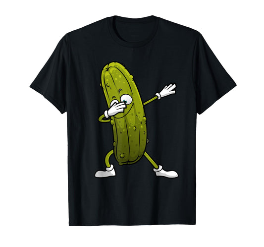 Funny Pickle For Men Women Dill Pickle Dabbing Cucumber Keto T-Shirt