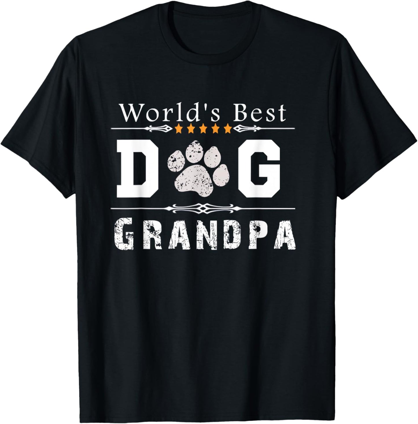World's Best Dog Grandpa T-Shirt