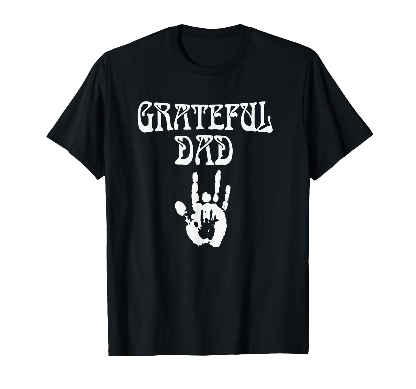 Dad Retro Distressed Grateful Dad Funny T-Shirt