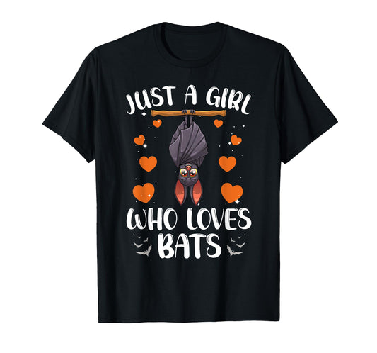 Cool Bat For Women Girls Fruit Bat Lovers Animal Halloween T-Shirt