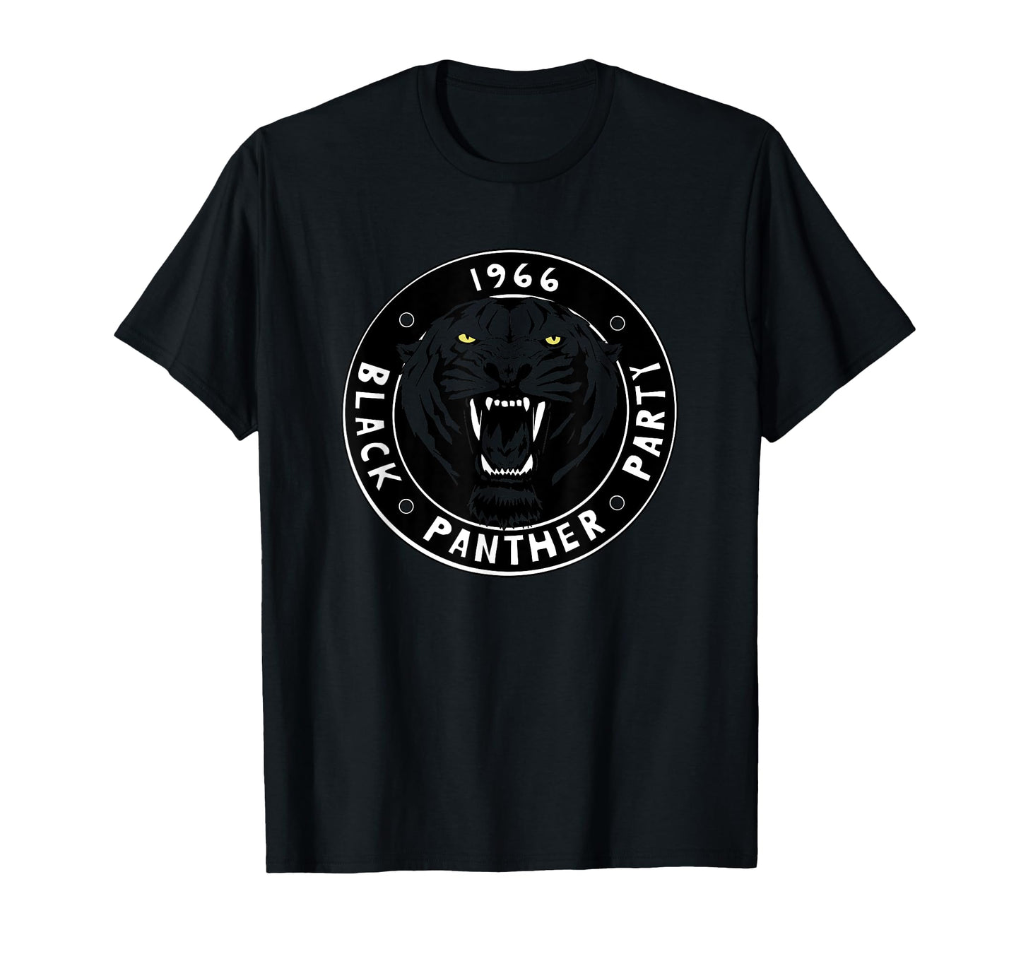 Vintage Black History Panther Party Logo 1966 T-Shirt