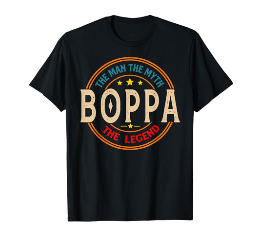 BOPPA The Legend The Man, Funny BOPPA Fathers Day T-Shirt