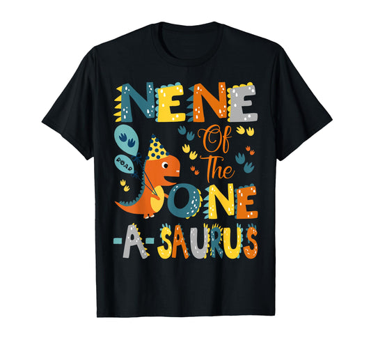 Nene Of The One-A-Saurus 1St Birthday Dinosaur Party T-Shirt