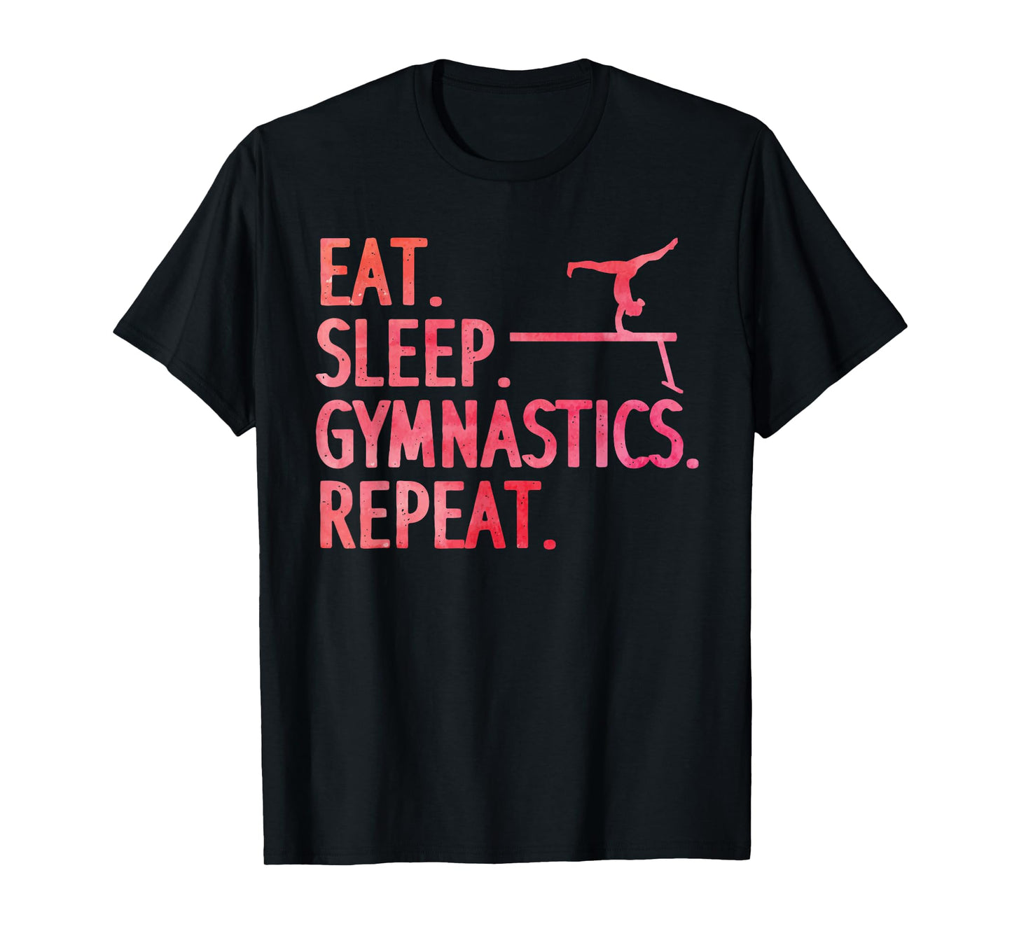 Cute Gymnastics Art for Girls Kids Women Tumbling Gymnast T-Shirt