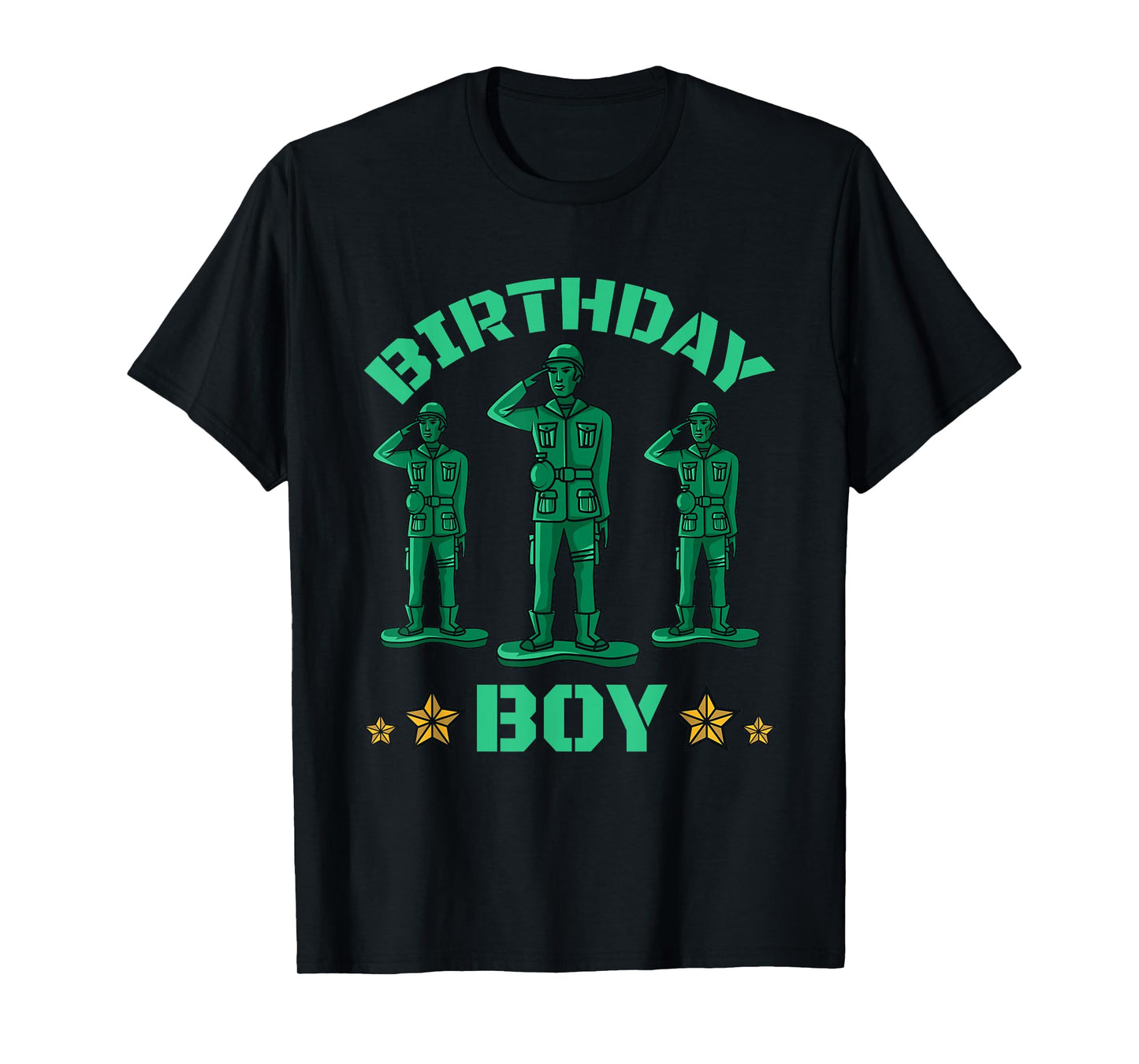 Funny Army Party Decorations Camo Birthday Boy Gift Men Kids T-Shirt