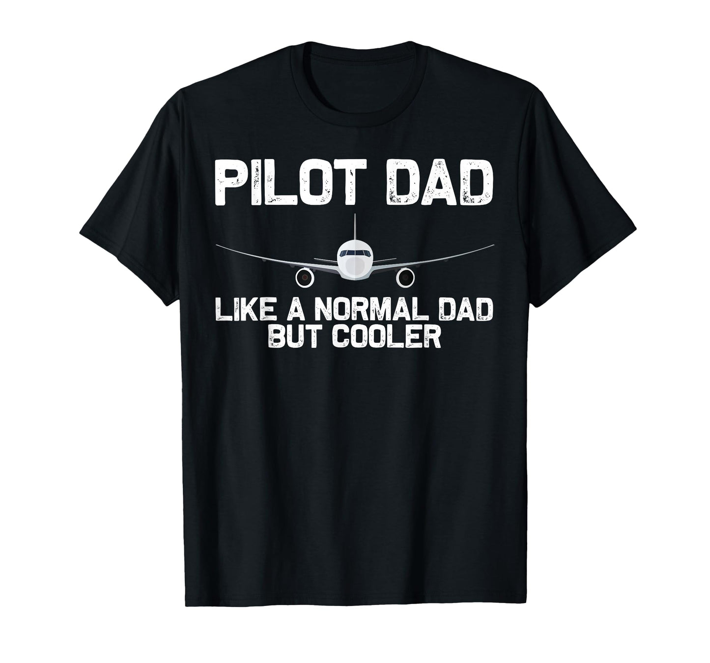 Funny Pilot Art For Men Dad Father Aviation Airplane Pilot T-Shirt