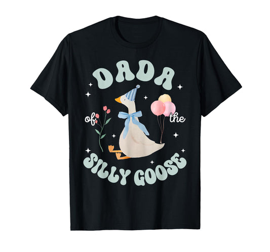 Dad Of The Silly Goose Silly Goose Birthday Matching Family T-Shirt