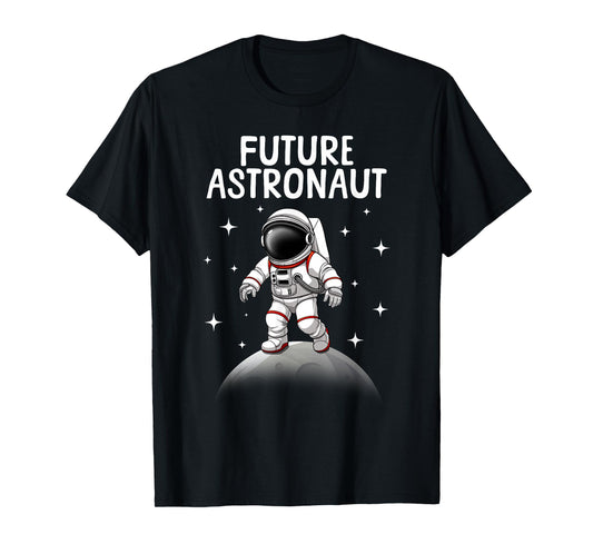 Cool Astronaut Art For Boys Kids Toddler Outer Space Galaxy T-Shirt