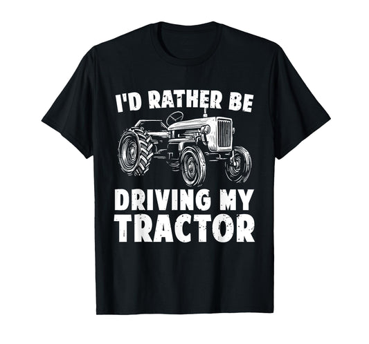 Best Farmer Design For Men Women Boys Girls Tractor Lovers T-Shirt