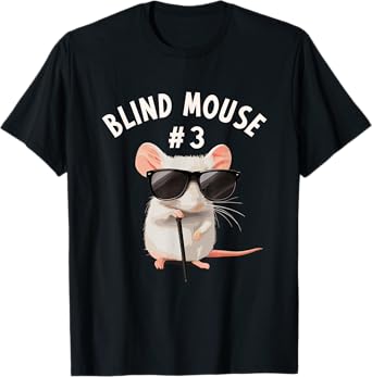 Matching Group Outfit #3 of 3 - Three Blind Mice Costume T-Shirt