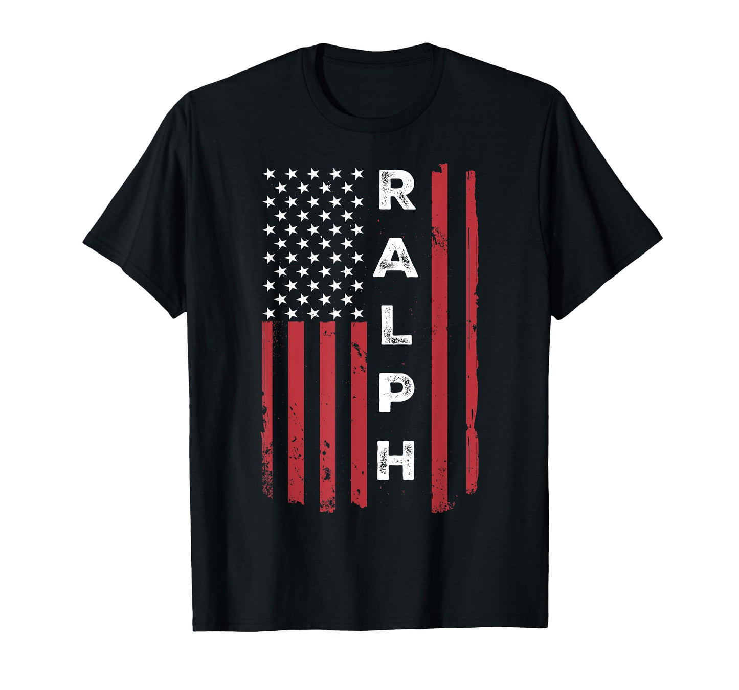 Ralph USA Flag American Flag Patriotic T-Shirt
