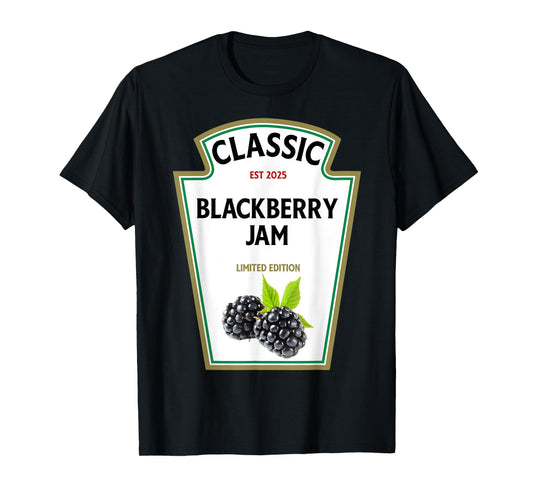 Classic BlackBerry Jam Halloween Costume DIY Group Costume T-Shirt