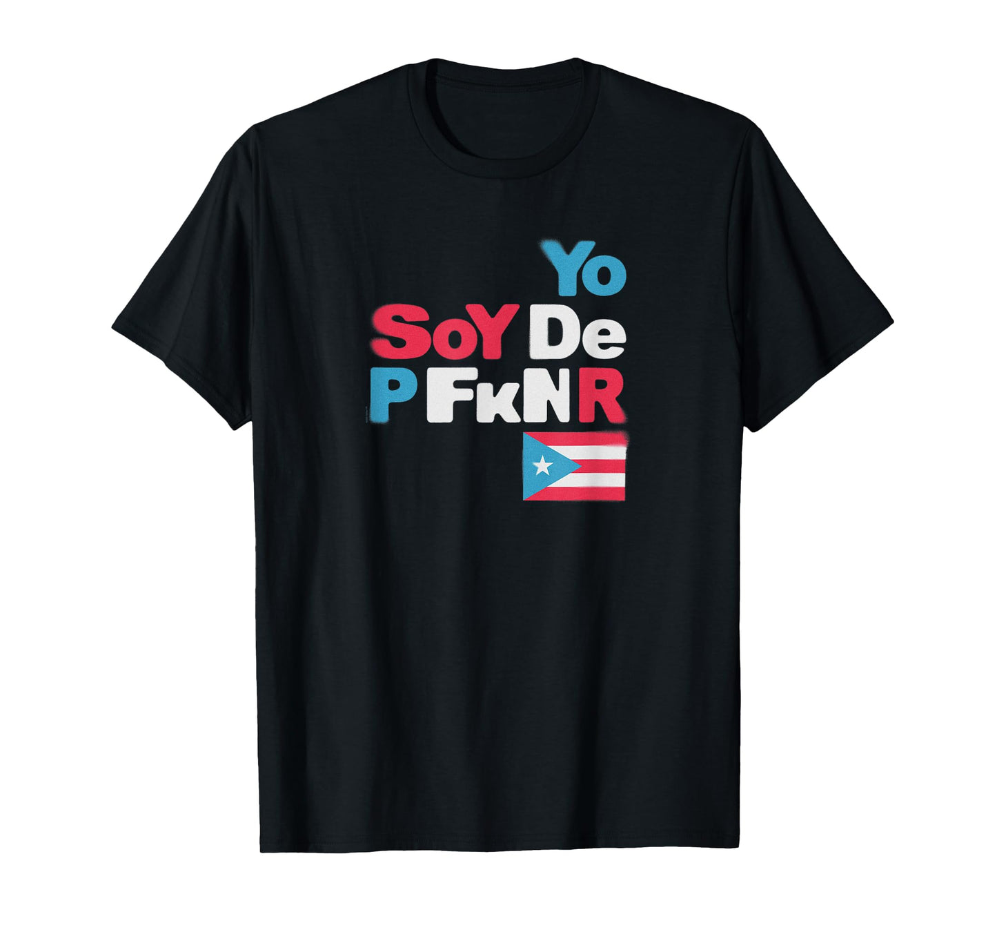 Yo Soy De PR Bandera Puerto Rico Boricua T-Shirt
