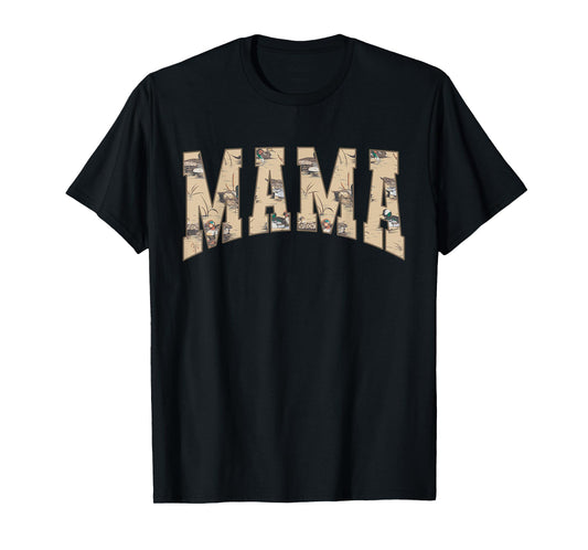 Hunting Mama Duck Camouflage Camo Waterfowl Duck Camo Women T-Shirt