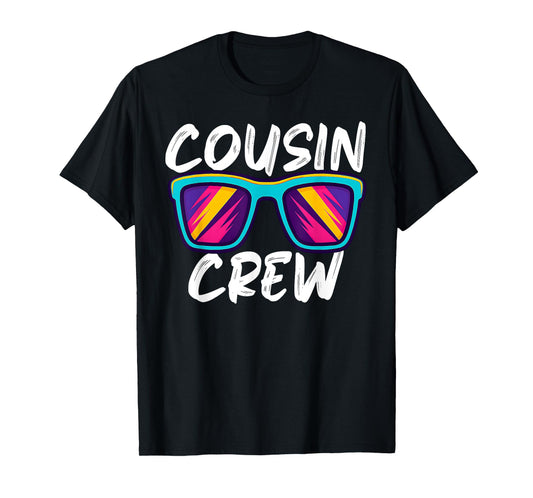 Cousin Crew Shirt Adults Kids Matching Cousin Squad Boy Girl T-Shirt