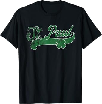 St. Paul Shamrock St. Patrick's Day Saint Paddy's Irish T-Shirt
