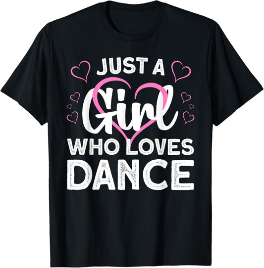 Cool Dance Art For Women Teen Girl Jazz Dancing Class Dancer T-Shirt