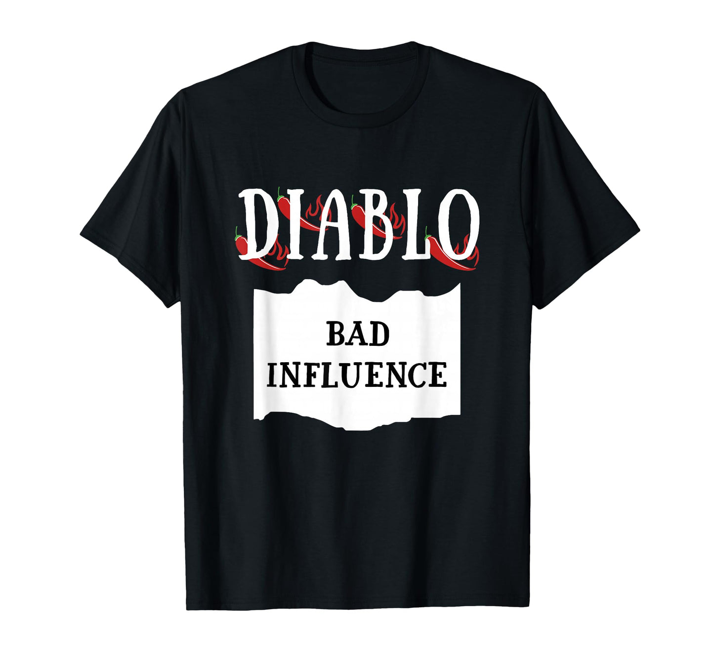 Bad Influence Diablo Hot Sauce Group Costume T-Shirt