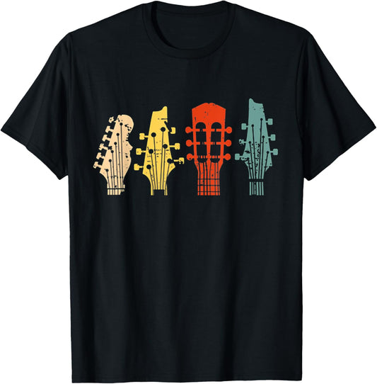 Vintage Guitar Gift For Men Women Music Band Guitarist Stuff T-Shirt