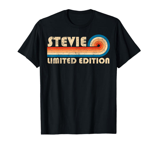 STEVIE First Name Funny Retro Vintage Birthday T-Shirt
