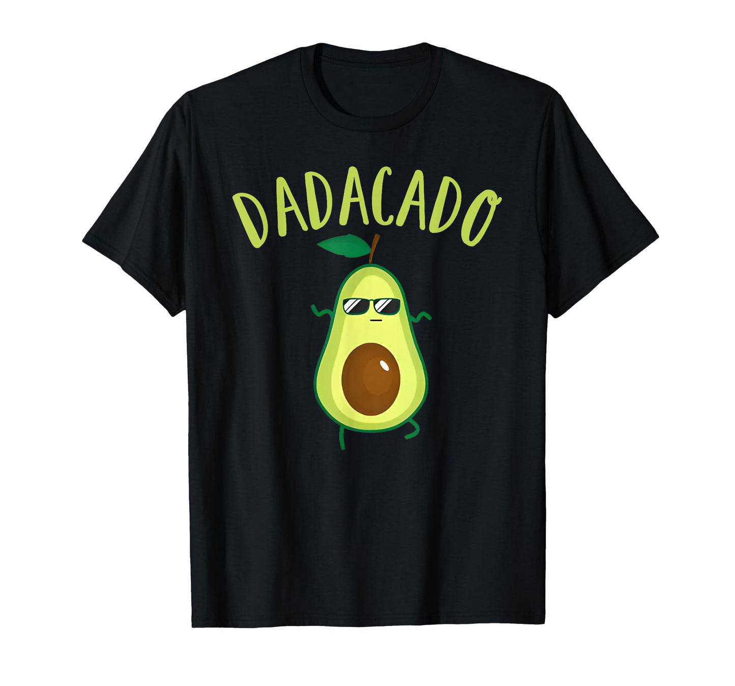 Dadacado Cute Daddy Avocado Pregnant Dad Father Day Gifts T-Shirt