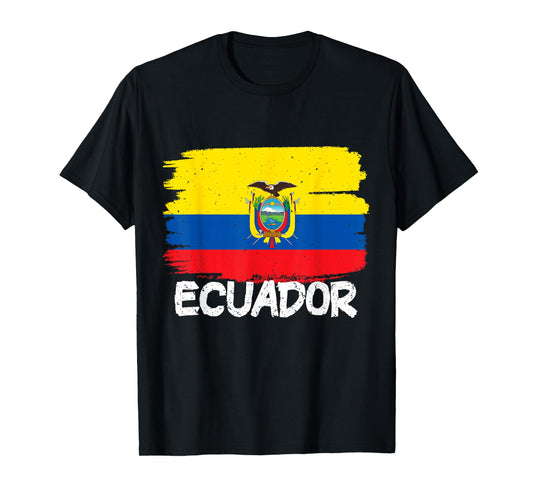 Cool Ecuador Flag T-Shirt