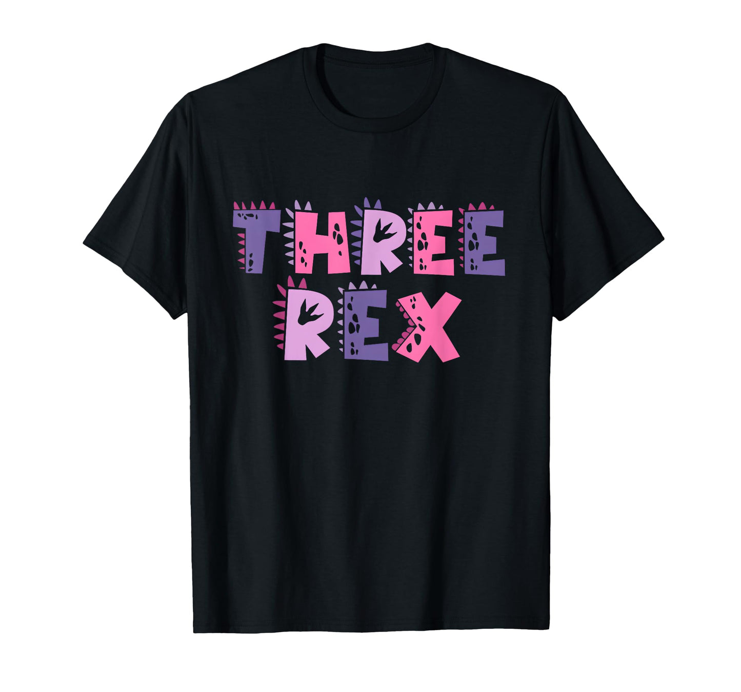 Three Rex Birthday Girl 3rd Birthday Boy Girl Dinosaur T-Shirt