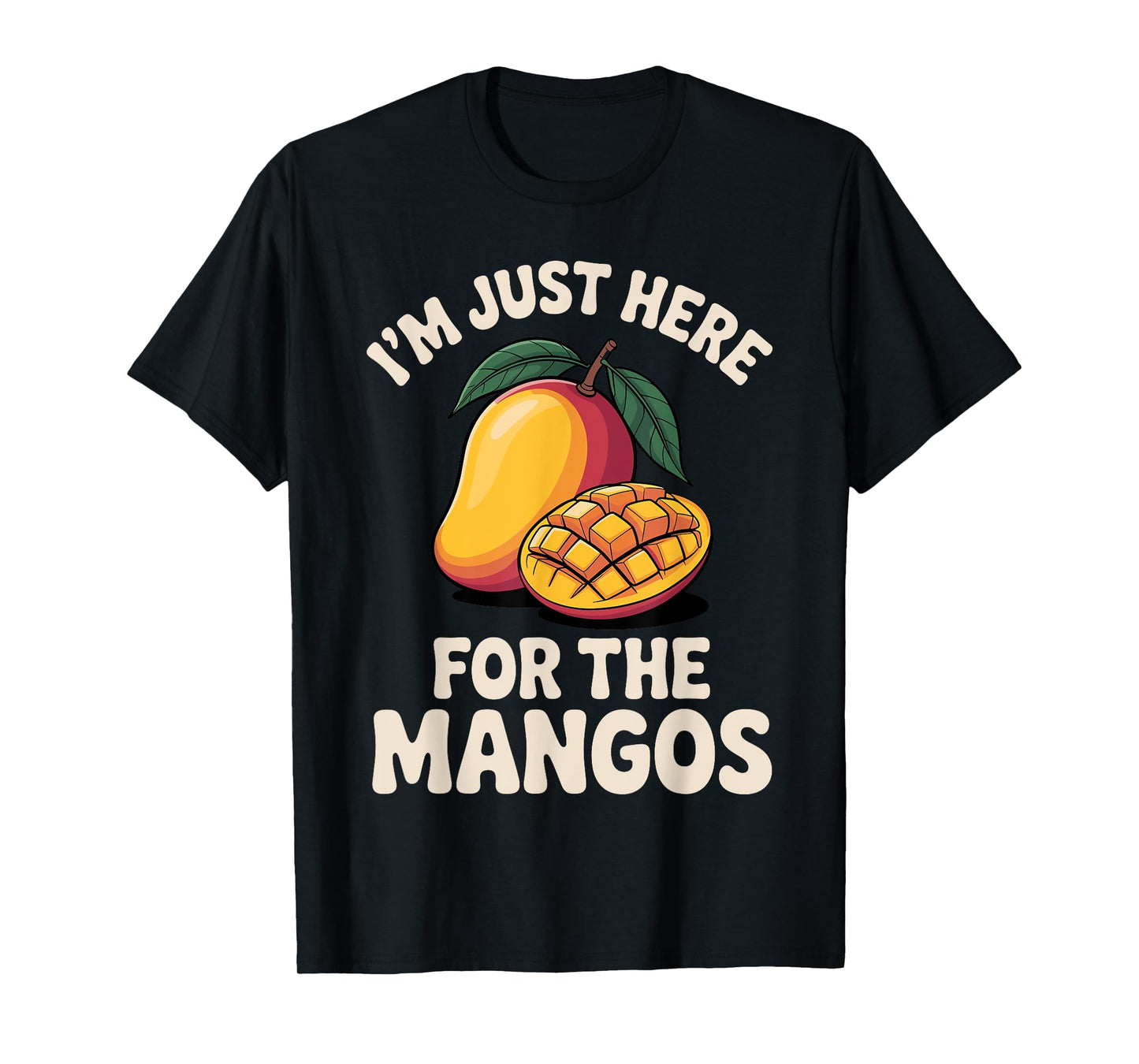Mango Art for Men Women Vegetarian Mango Fruit Mango Lover T-Shirt