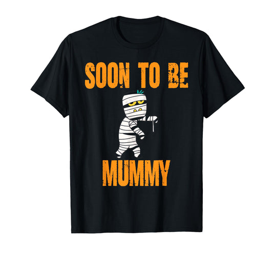 Soon To Be Mummy Funny Halloween Pregnancy T-Shirt