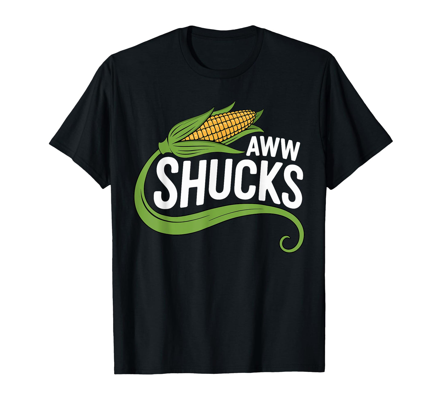 Aww Shucks Funny Corn Pun Corn On The Cob T-Shirt
