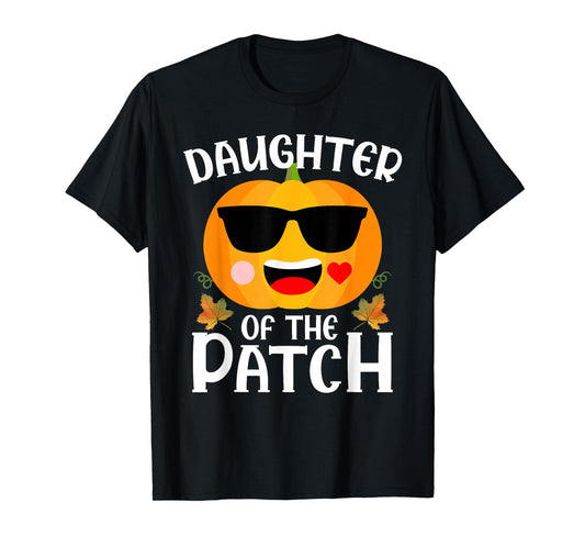 Pumpkin Daughter of The Patch Halloween Family Matching T-Shirt
