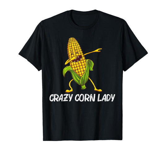 Funny Corn Gift For Women Mom Corn On The Cob Costume Farmer T-Shirt