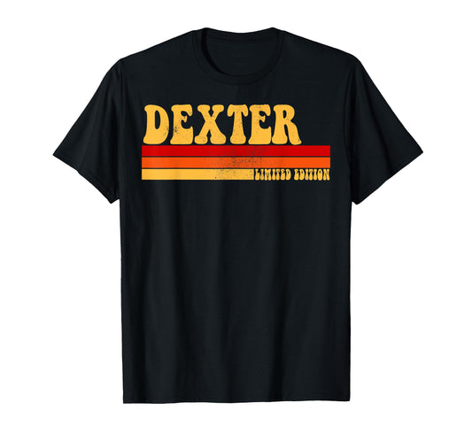 DEXTER Name Personalized Idea Men Retro Vintage DEXTER T-Shirt