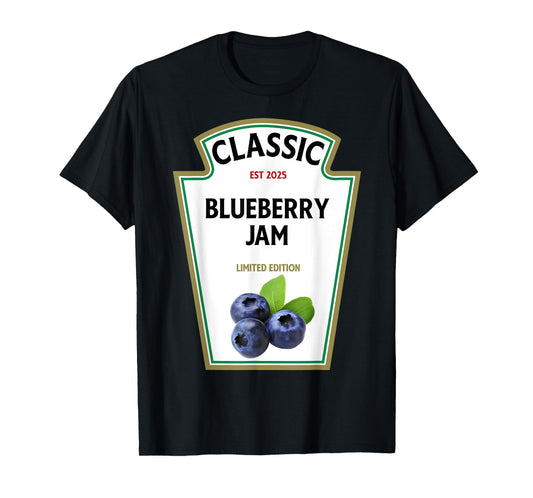 Classic Blueberry Jam Halloween Costume DIY Group Costume T-Shirt