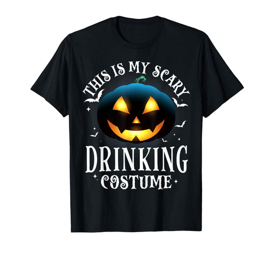 Drinking Halloween Matching Pajama Costume T-Shirt