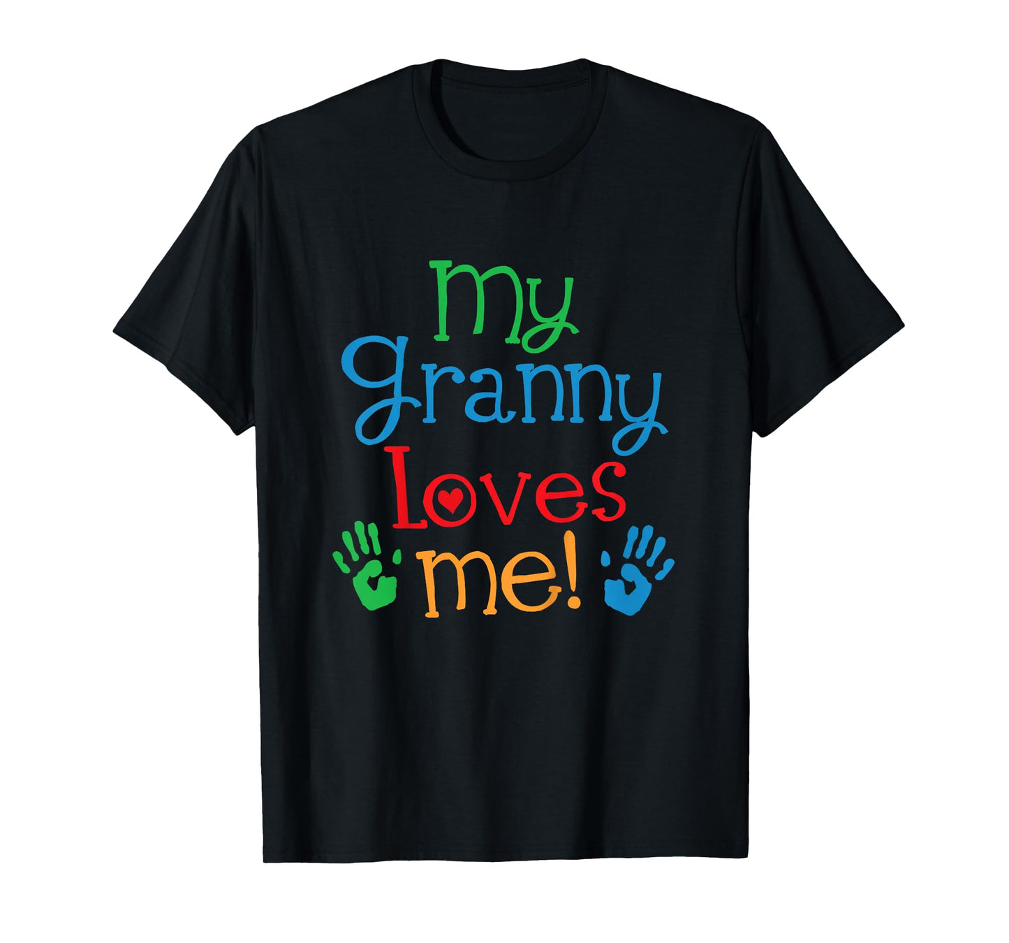 Kids My Granny Loves Me Grandchild T-Shirt