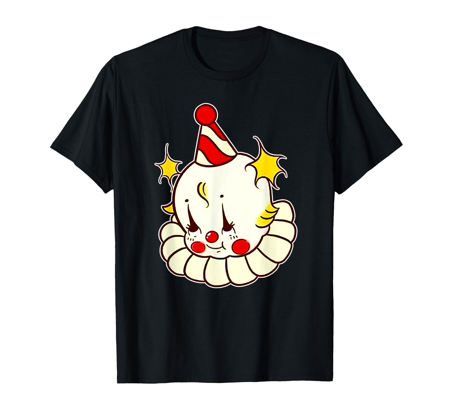 Kewpie Baby Birthday Clown T-Shirt