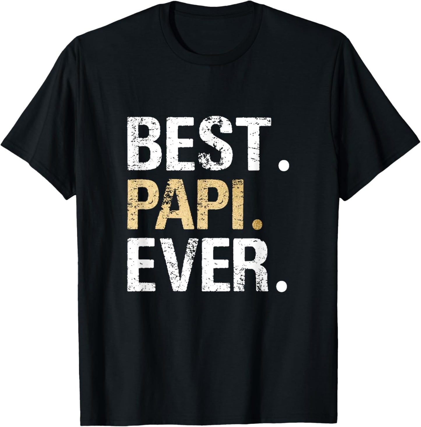 Papi Gift from Granddaughter Grandson Best Papi T-Shirt