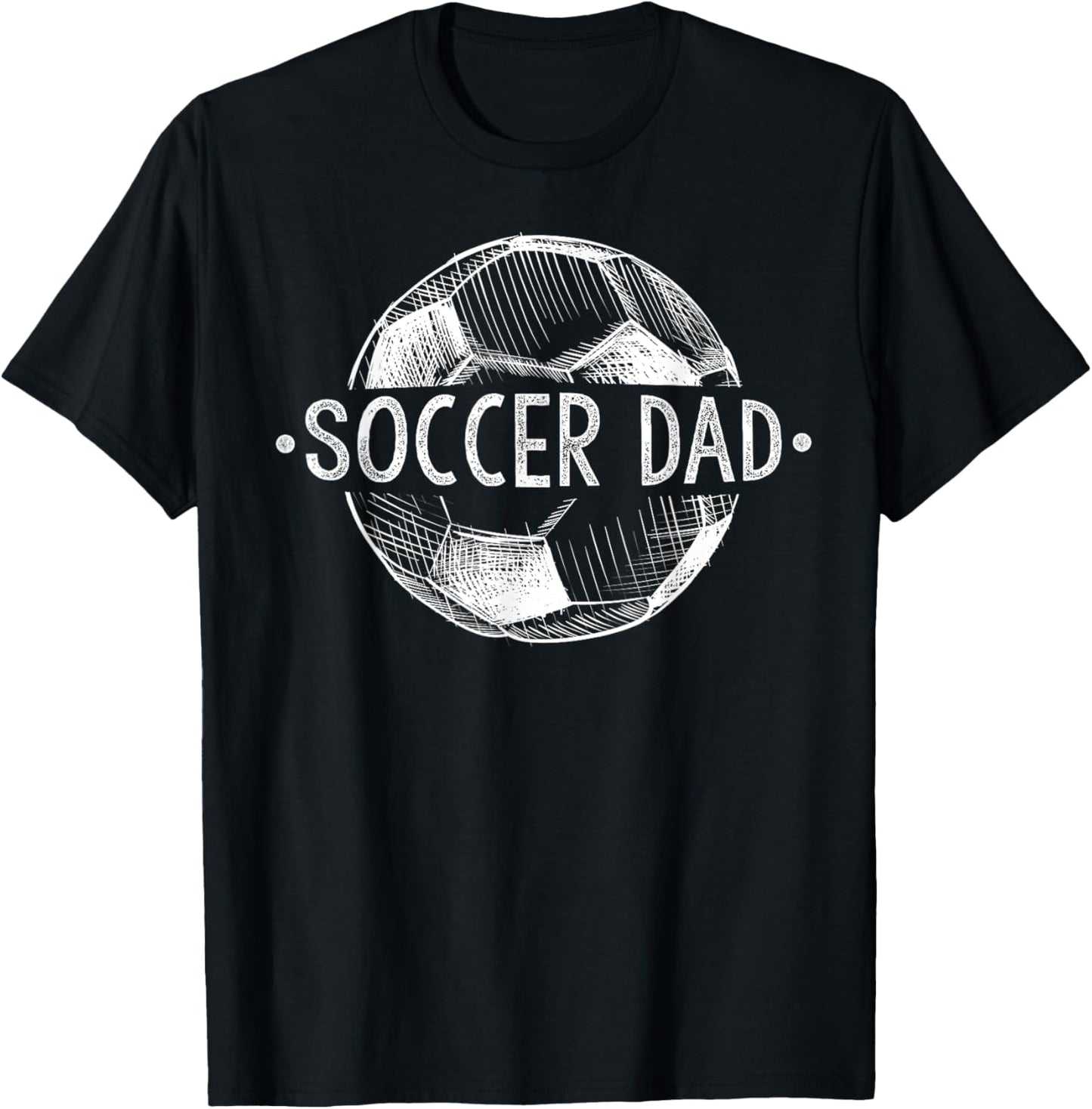 Soccer Dad Family Matching Team Player Gift Sport Lover Papa T-Shirt