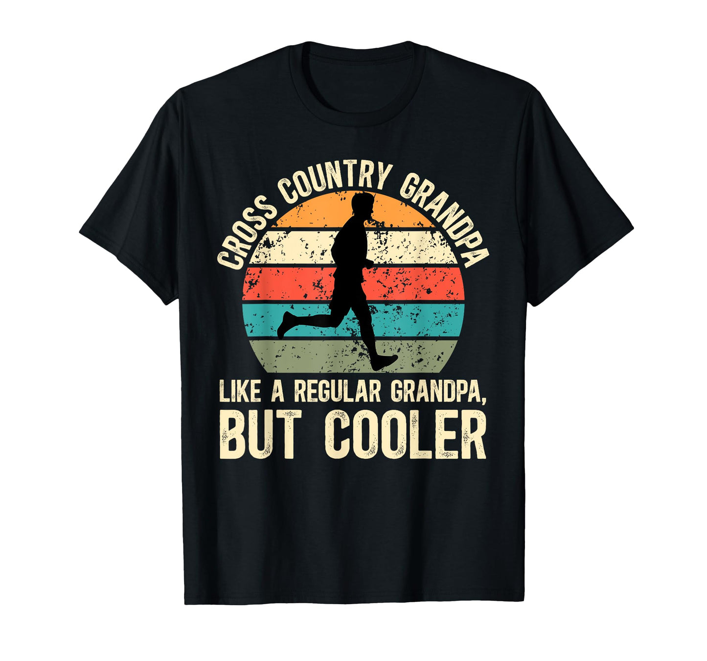 Cross Country Grandpa Definition XC Grandfather T-Shirt