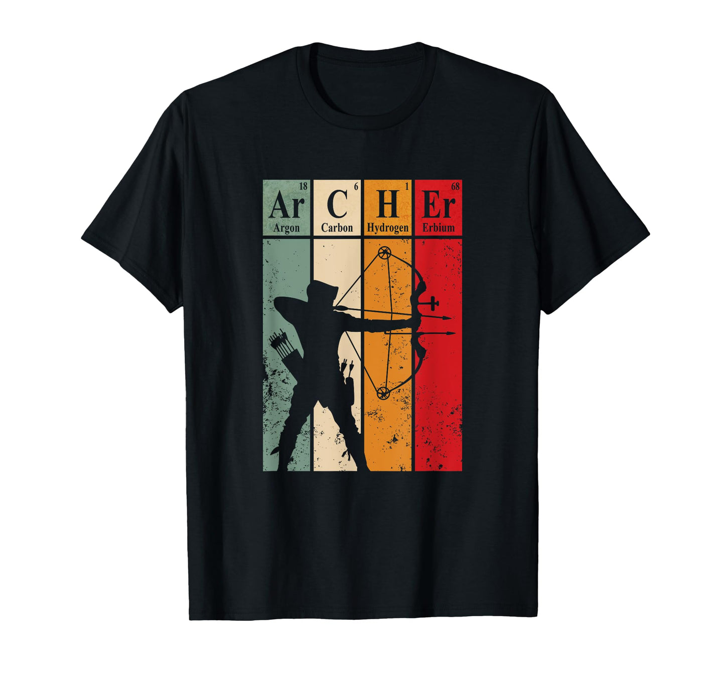 Archer Retro Chemistry Elements / Archery Retro Desing T-Shirt