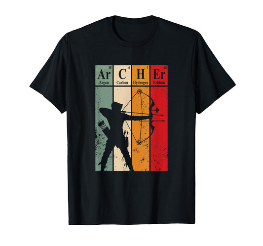 Archer Retro Chemistry Elements / Archery Retro Desing T-Shirt