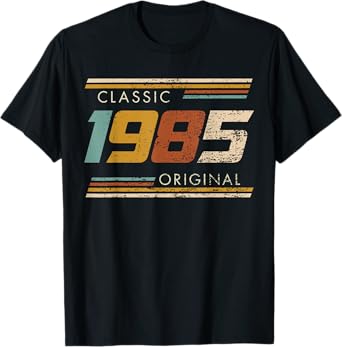 Classic 1985 Original Vintage Birthday Est 1985 Edition T-Shirt